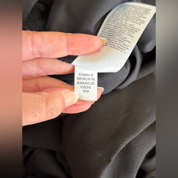 Old Navy Taylor Extra High-Waisted Wide-Leg Trouser Pants Black Size Large NWT - Picture 8 of 8